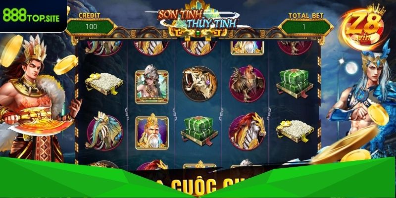 Các nét đặc sắc của slot game Sơn Tinh Thủy Tinh